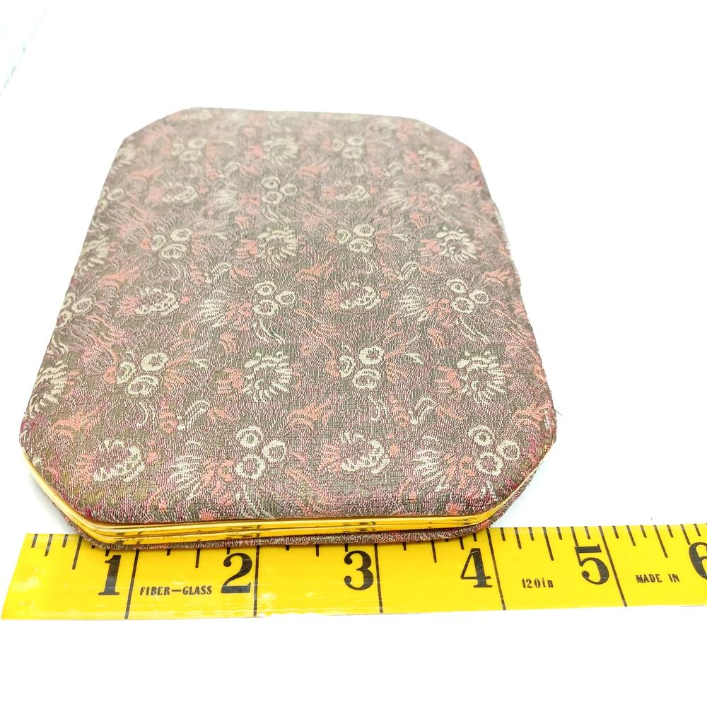 Vintage I.magnin & Co Made In France Women 1960s Wallet With Mirror - Picture 5 of 11